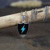 Silver Lightning Bolt - World's Best Shotgun Necklace