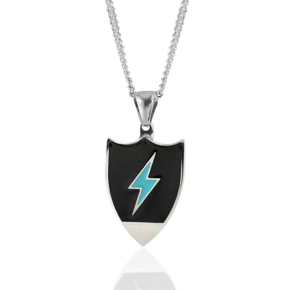 Silver Lightning Bolt - World's Best Shotgun Necklace