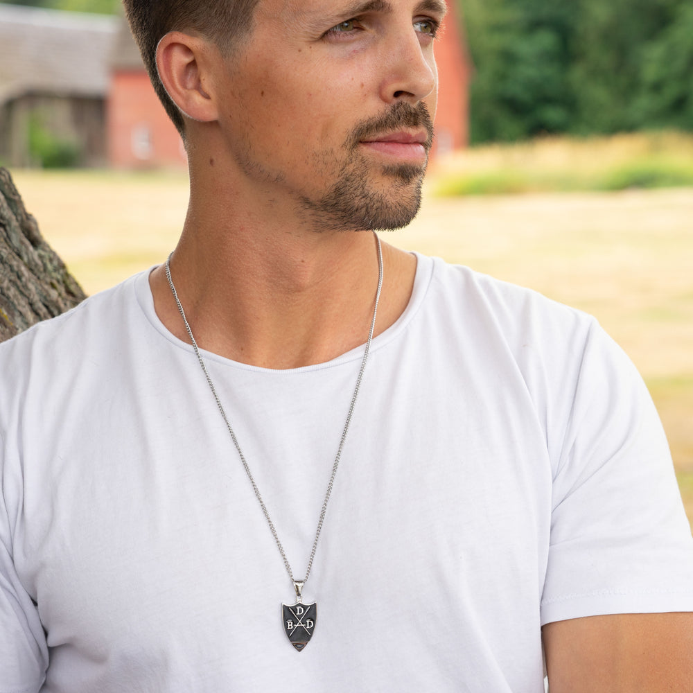 Silver Don't Be A Dick - World's Best Shotgun Necklace