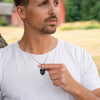 Silver Don't Be A Dick - World's Best Shotgun Necklace