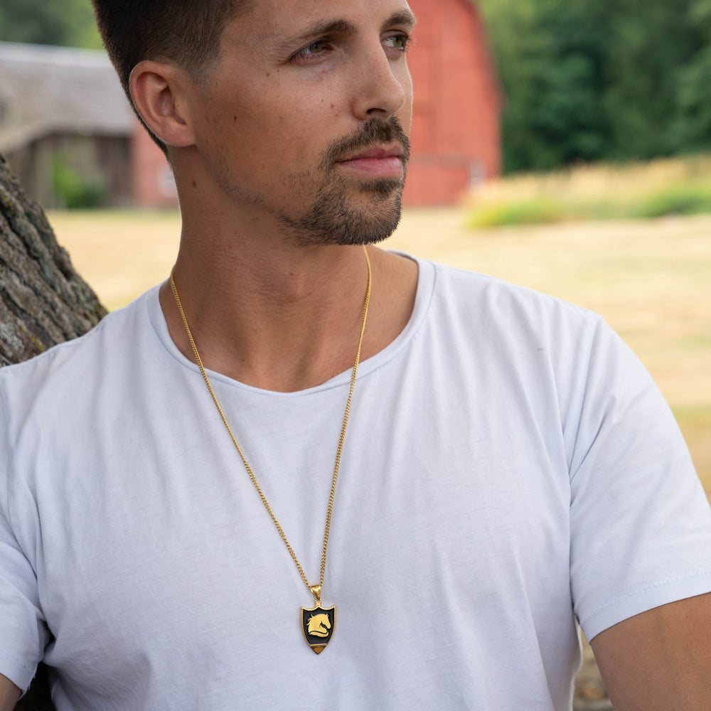 Gold Horse - World's Best Shotgun Necklace