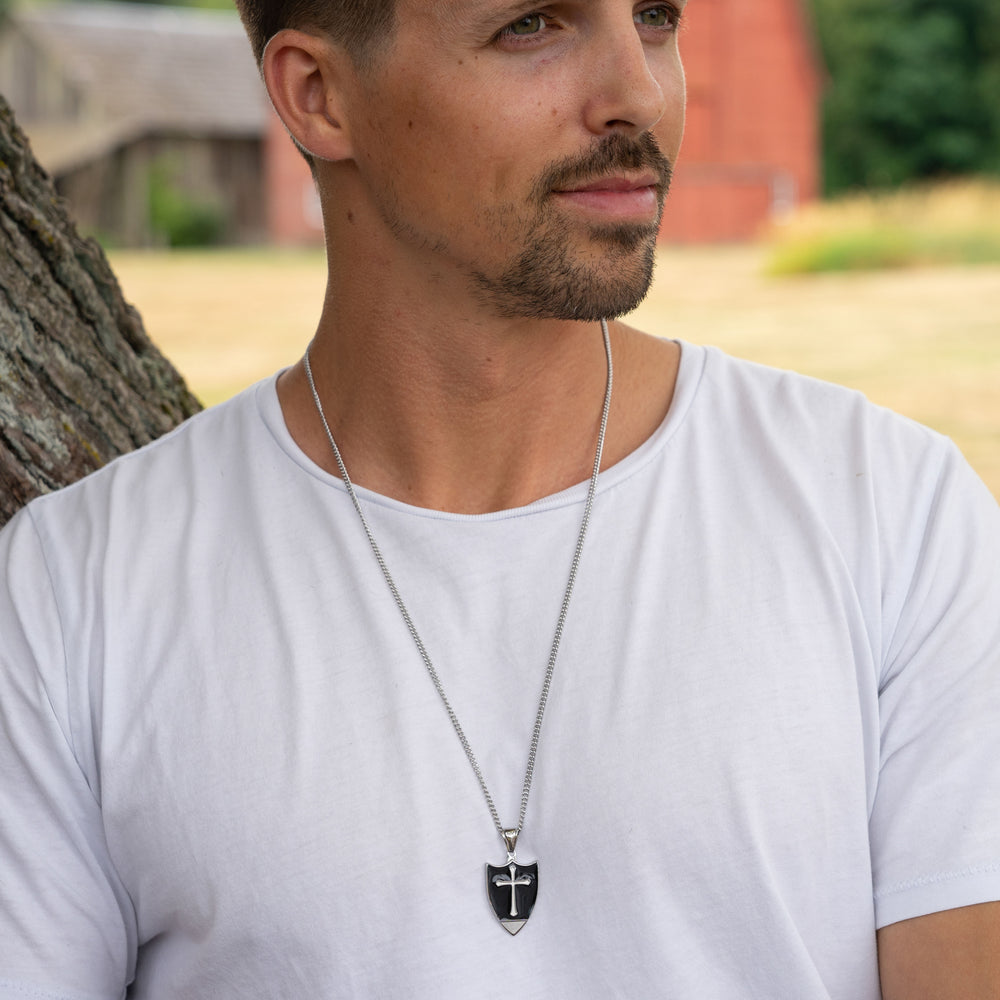 Silver Cross - World's Best Shotgun Necklace