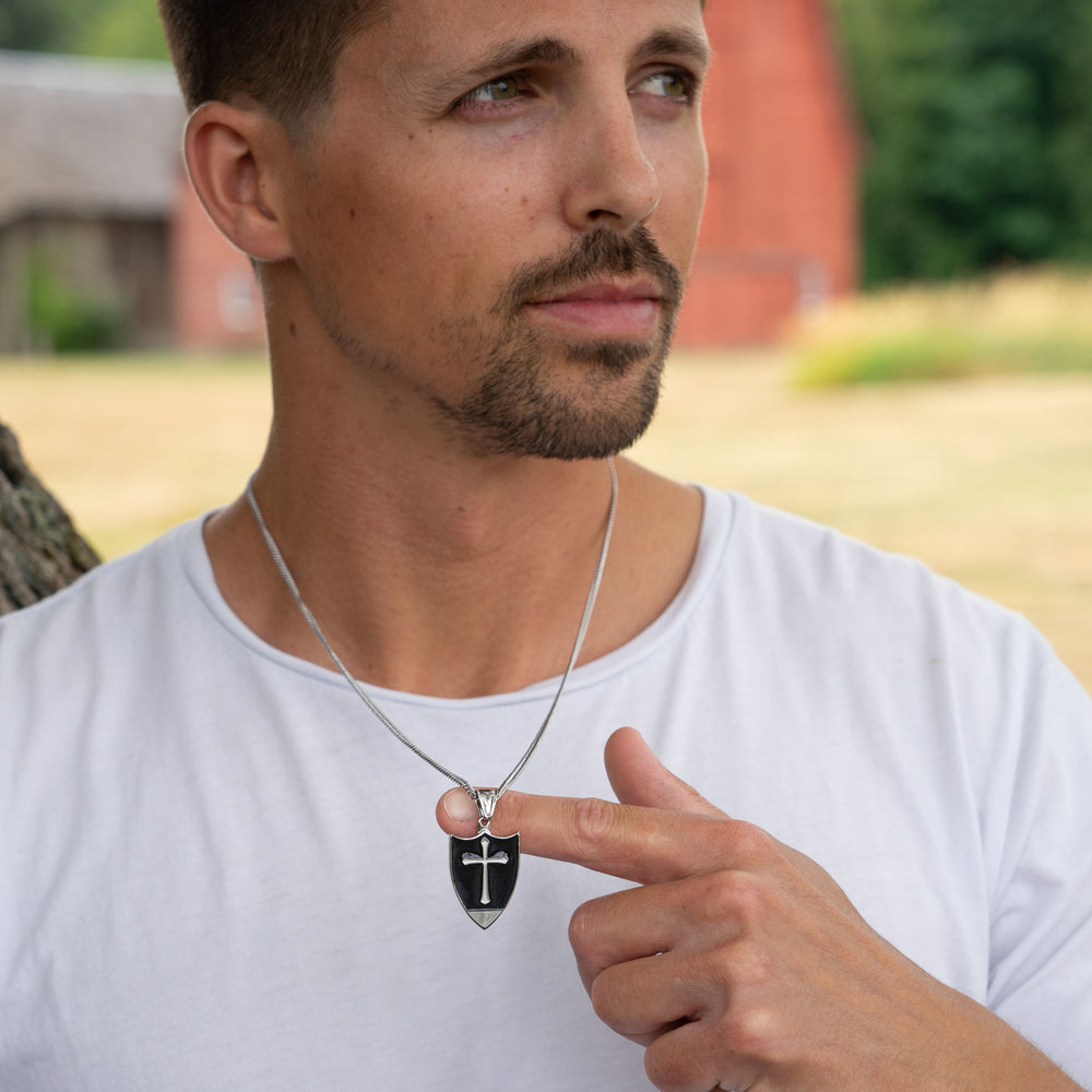 Silver Cross - World's Best Shotgun Necklace