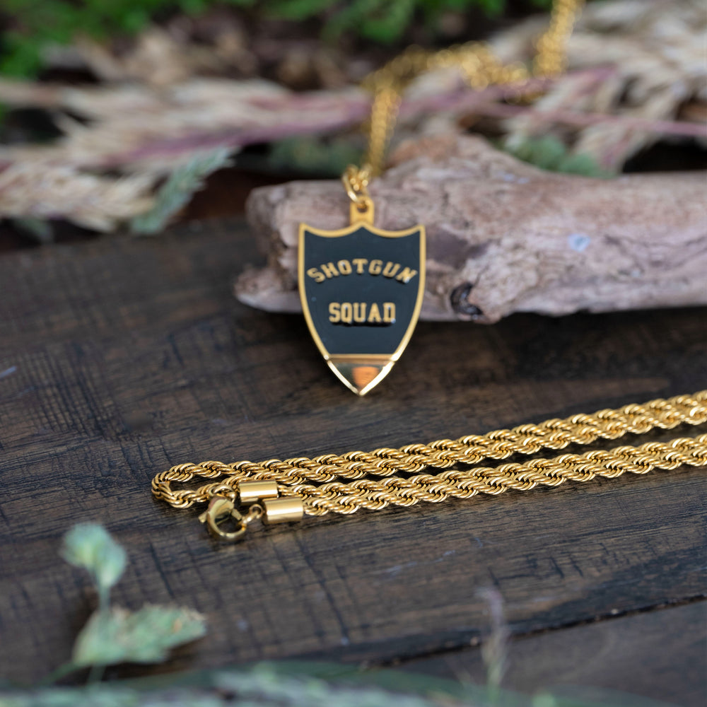 Gold Shotgun Squad - World's Best Shotgun Necklace