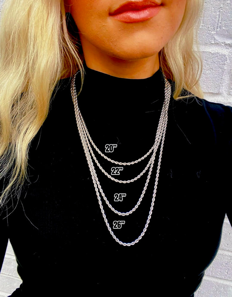 Silver Rope Chain