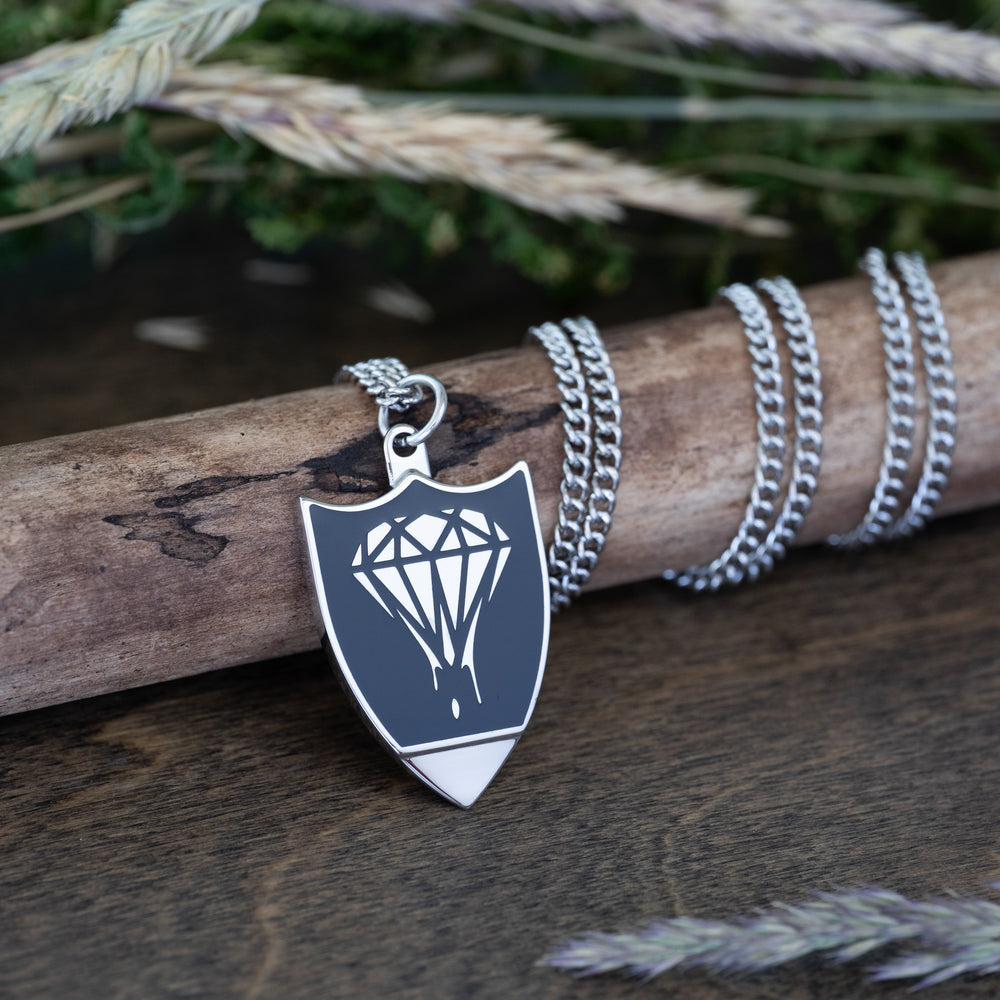 Silver Diamond - World's Best Shotgun Necklace