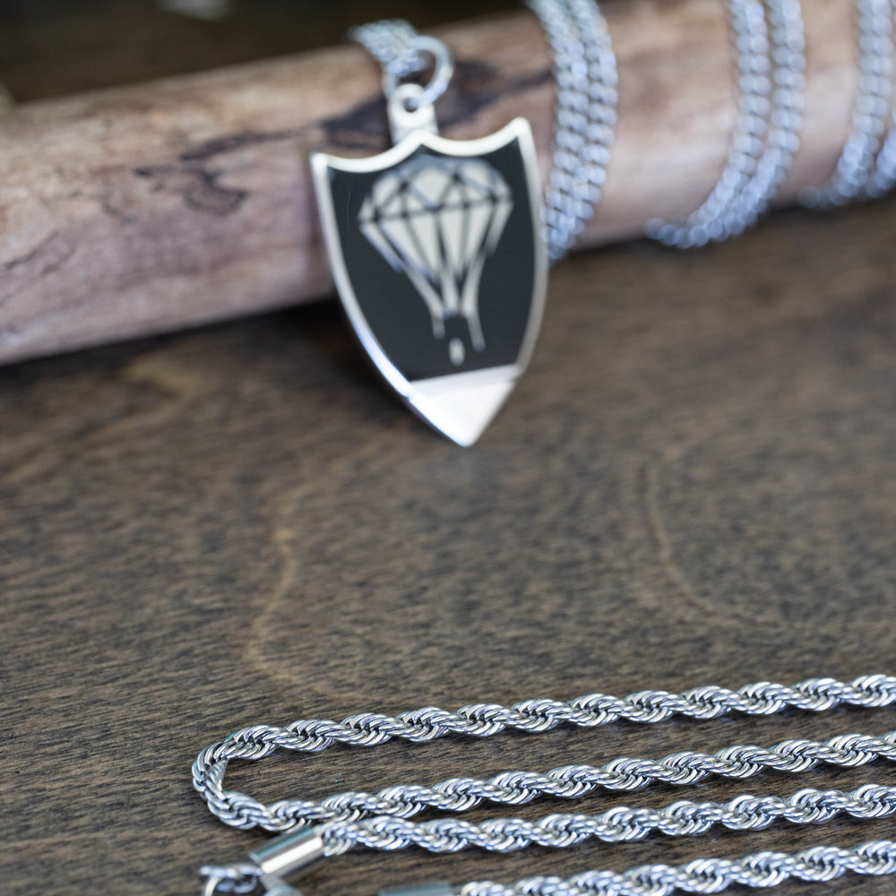 Silver Diamond - World's Best Shotgun Necklace
