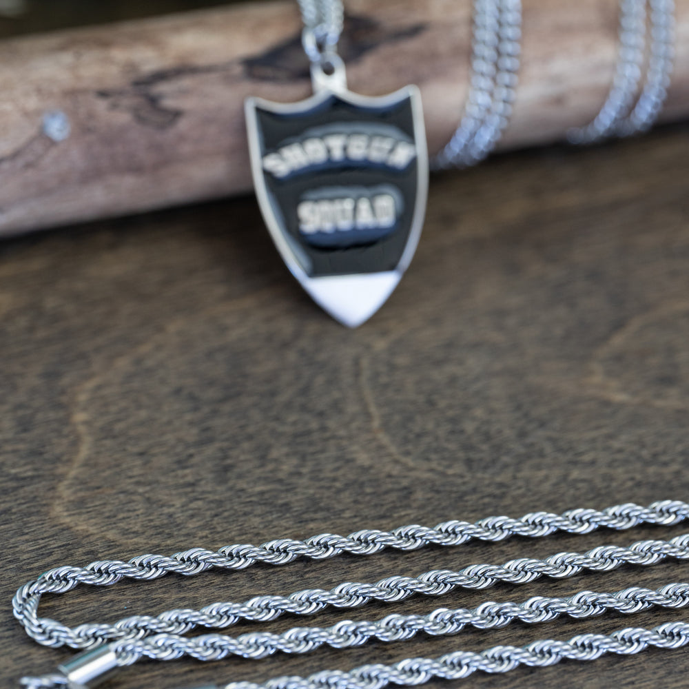 Silver Shotgun Squad - World's Best Shotgun Necklace