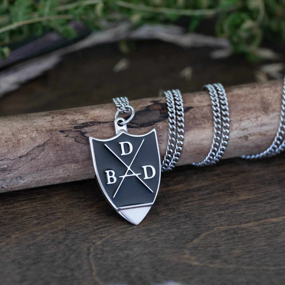 Silver Don't Be A Dick - World's Best Shotgun Necklace