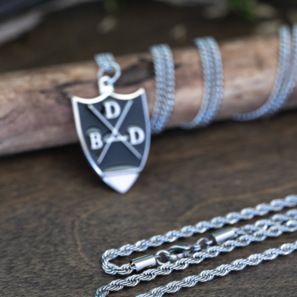 Silver Don't Be A Dick - World's Best Shotgun Necklace