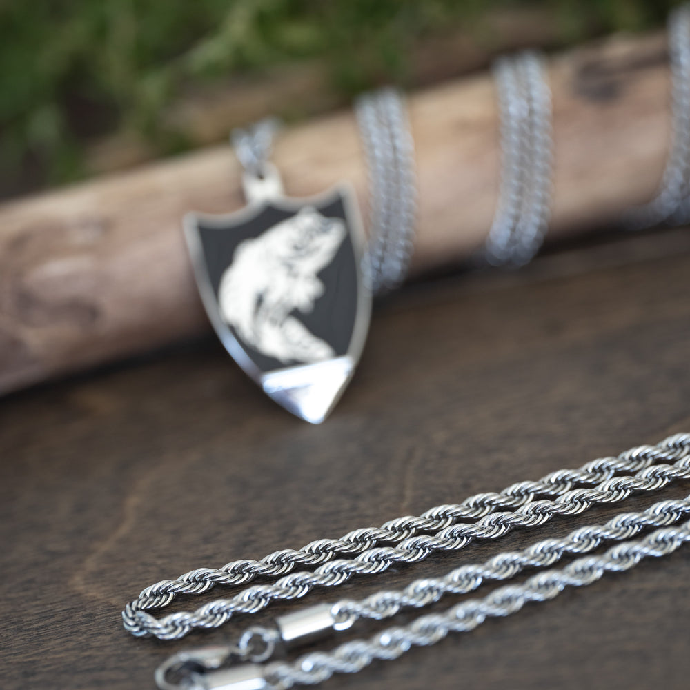 Silver Bass - World's Best Shotgun Necklace
