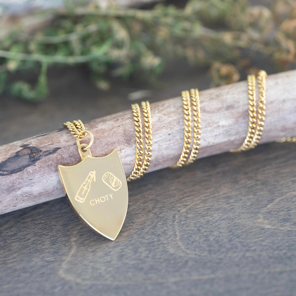 Gold Shotgun Squad - World's Best Shotgun Necklace