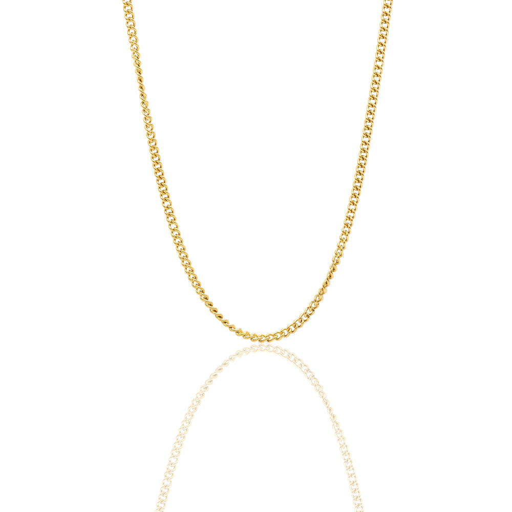 Buy 9ct Genuine Gold - Various Types - Chain Necklace for Women and Men -  Adjustable 18 to 20 inch long Online at desertcartINDIA