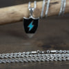 Silver Lightning Bolt - World's Best Shotgun Necklace