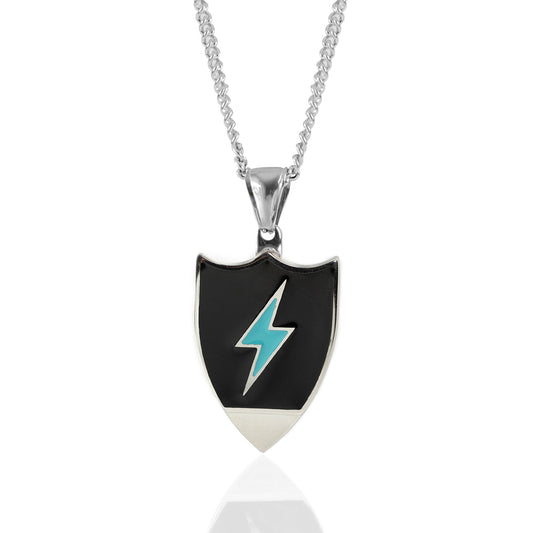 Silver Lightning Bolt - World's Best Shotgun Necklace