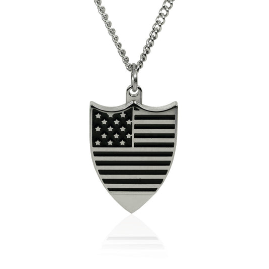 Silver USA - World's Best Shotgun Necklace