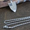 Silver USA - World's Best Shotgun Necklace